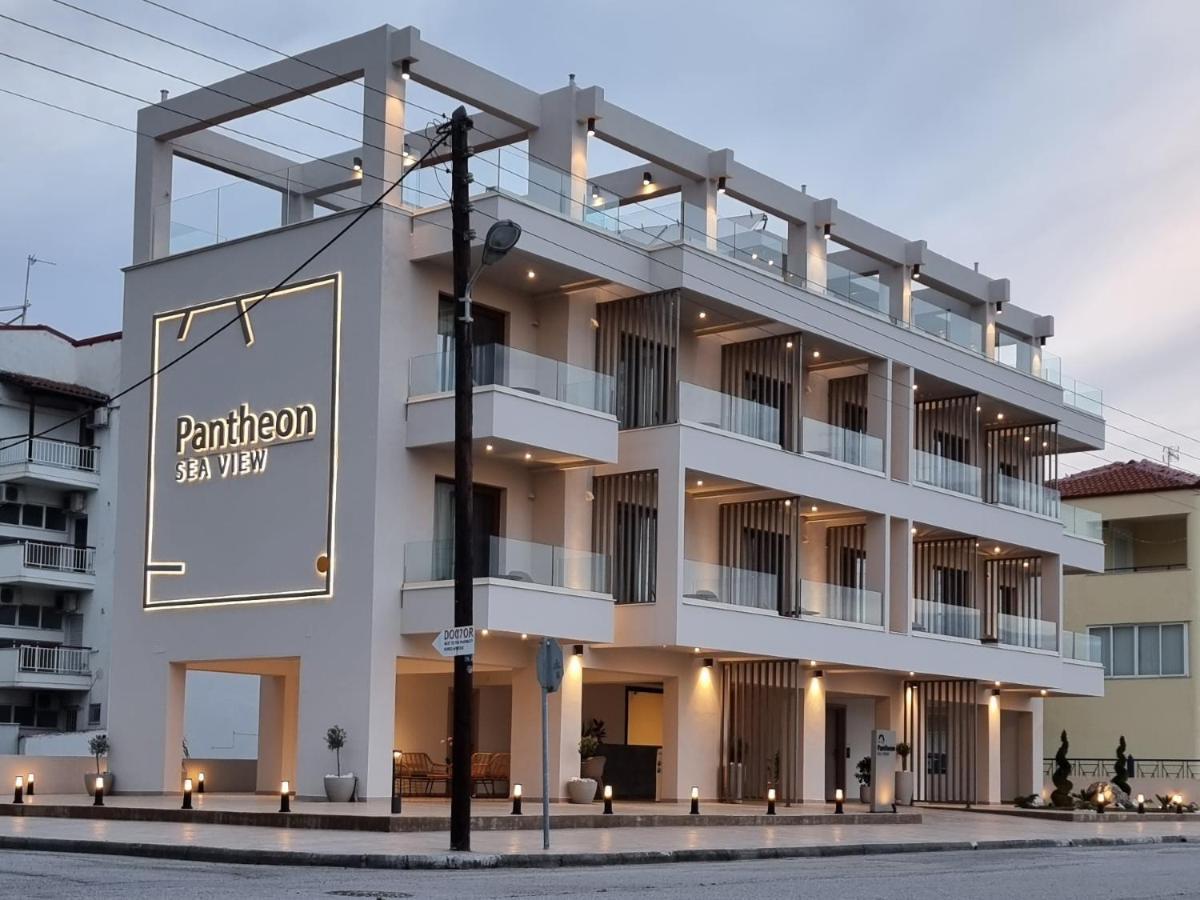 Pantheon Sea View Aparthotel Néoi Póroi Eksteriør bilde