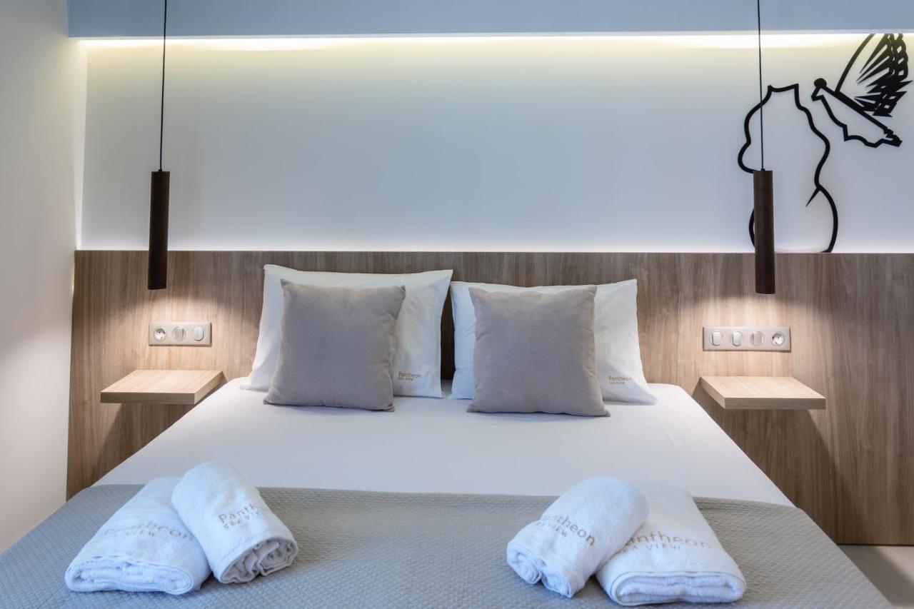 Pantheon Sea View Aparthotel Néoi Póroi Eksteriør bilde