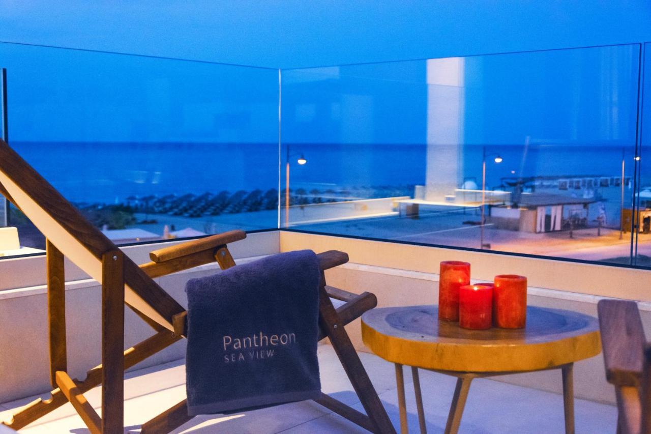 Pantheon Sea View Aparthotel Néoi Póroi Eksteriør bilde
