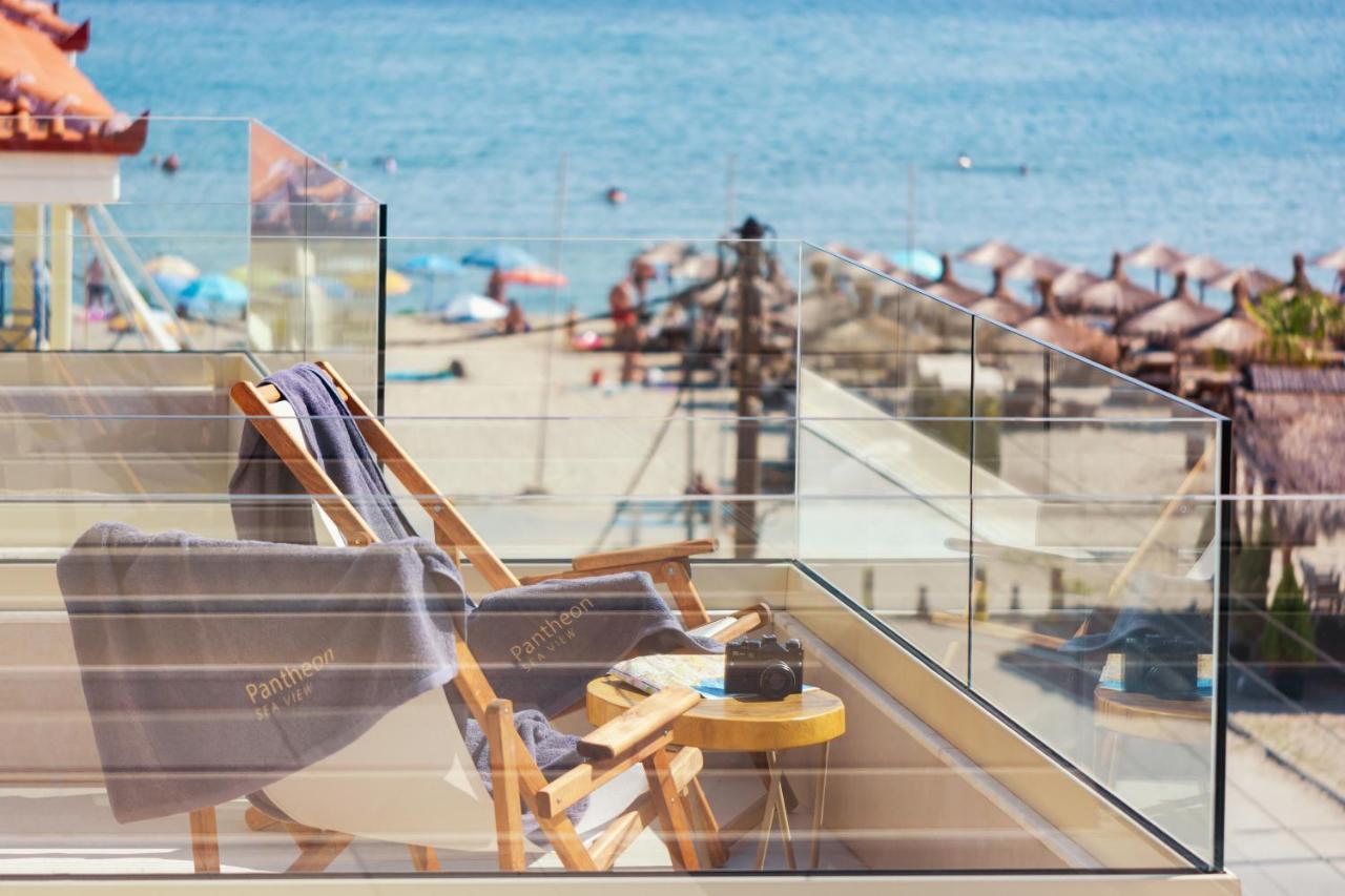 Pantheon Sea View Aparthotel Néoi Póroi Eksteriør bilde