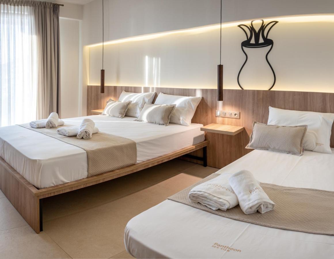 Pantheon Sea View Aparthotel Néoi Póroi Eksteriør bilde