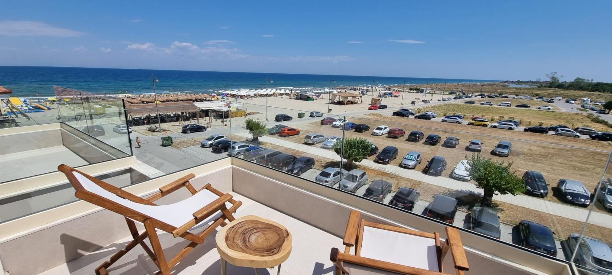 Pantheon Sea View Aparthotel Néoi Póroi Rom bilde