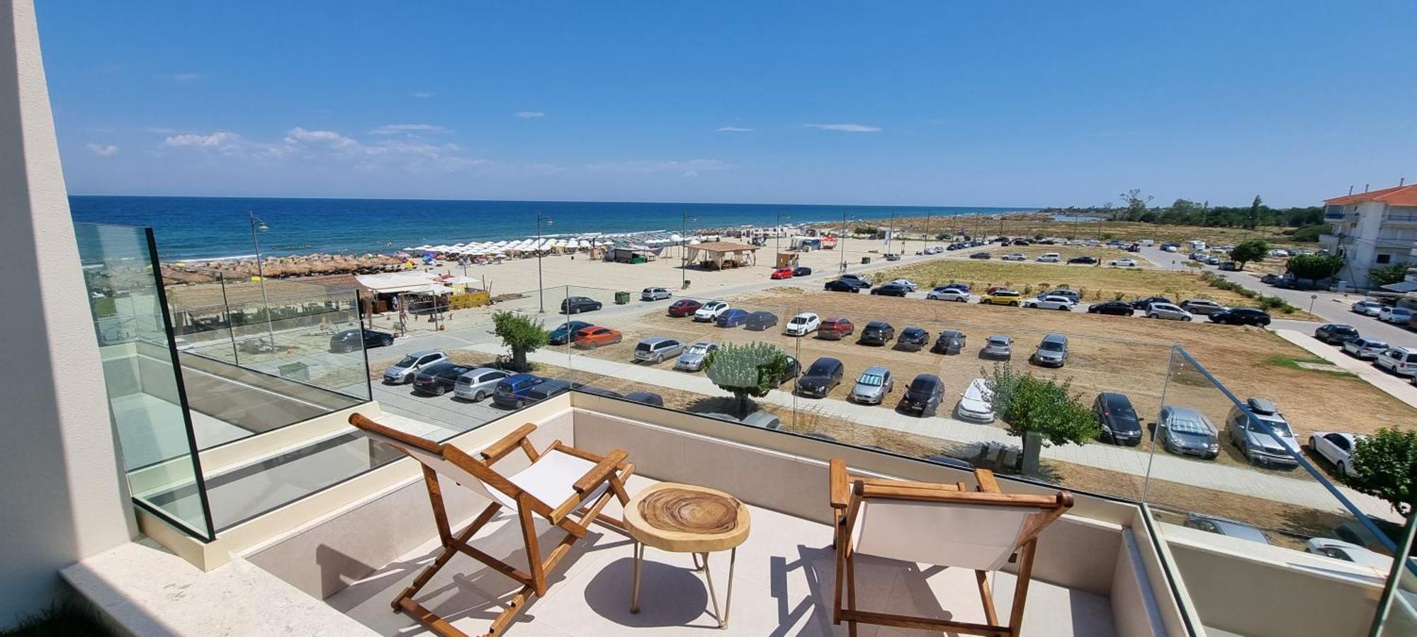 Pantheon Sea View Aparthotel Néoi Póroi Rom bilde