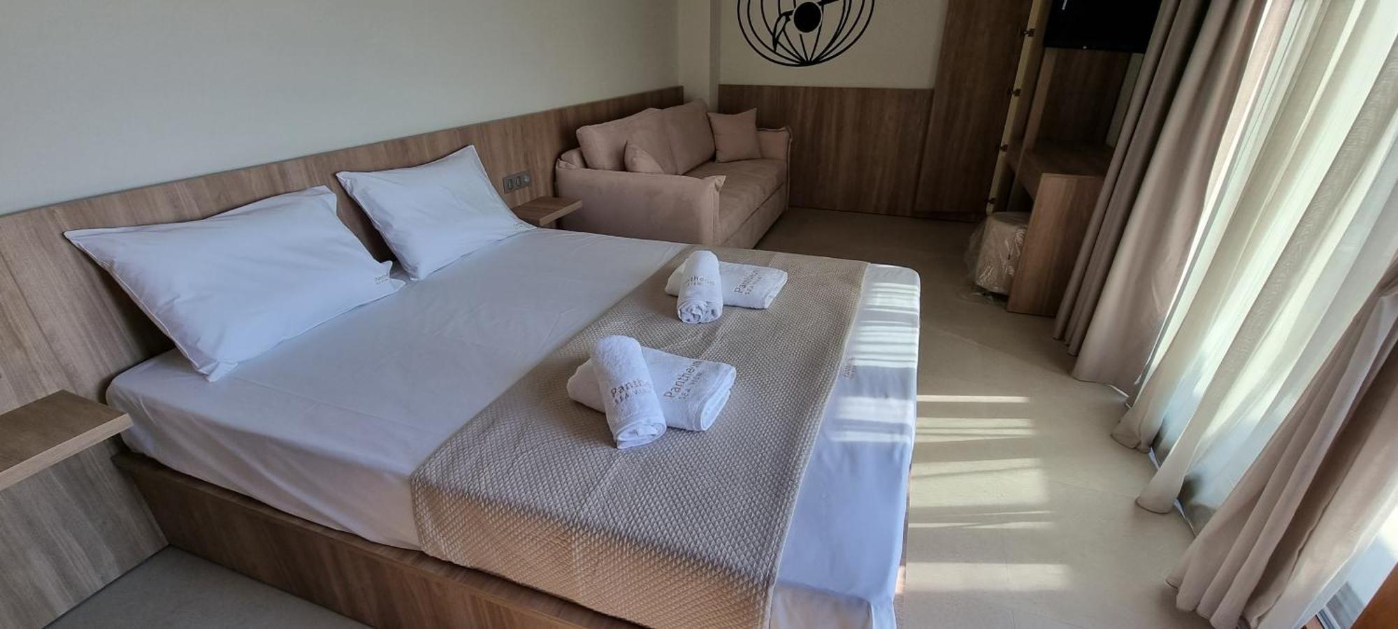 Pantheon Sea View Aparthotel Néoi Póroi Rom bilde