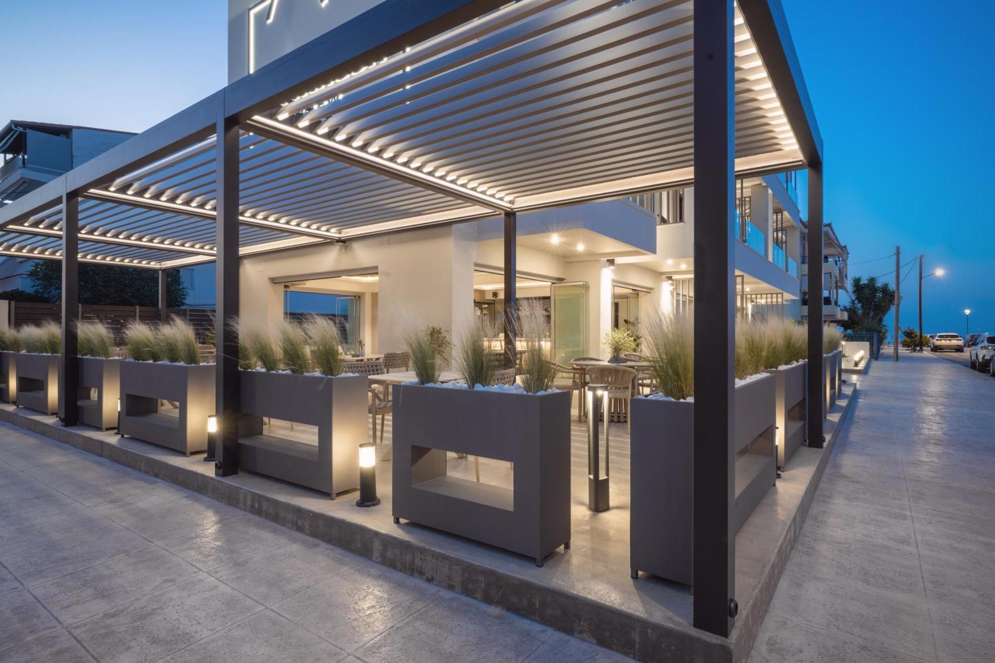 Pantheon Sea View Aparthotel Néoi Póroi Eksteriør bilde