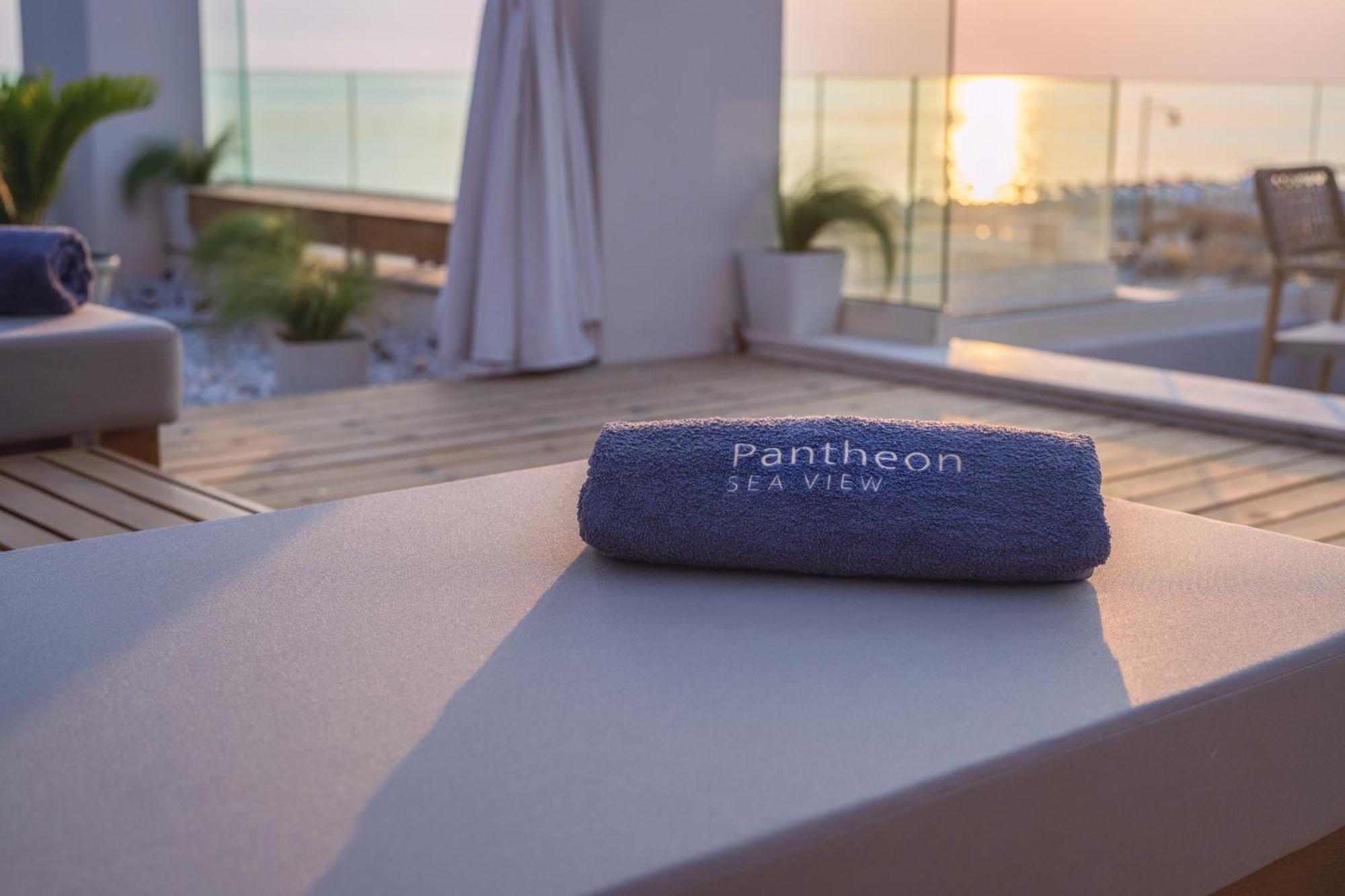 Pantheon Sea View Aparthotel Néoi Póroi Eksteriør bilde